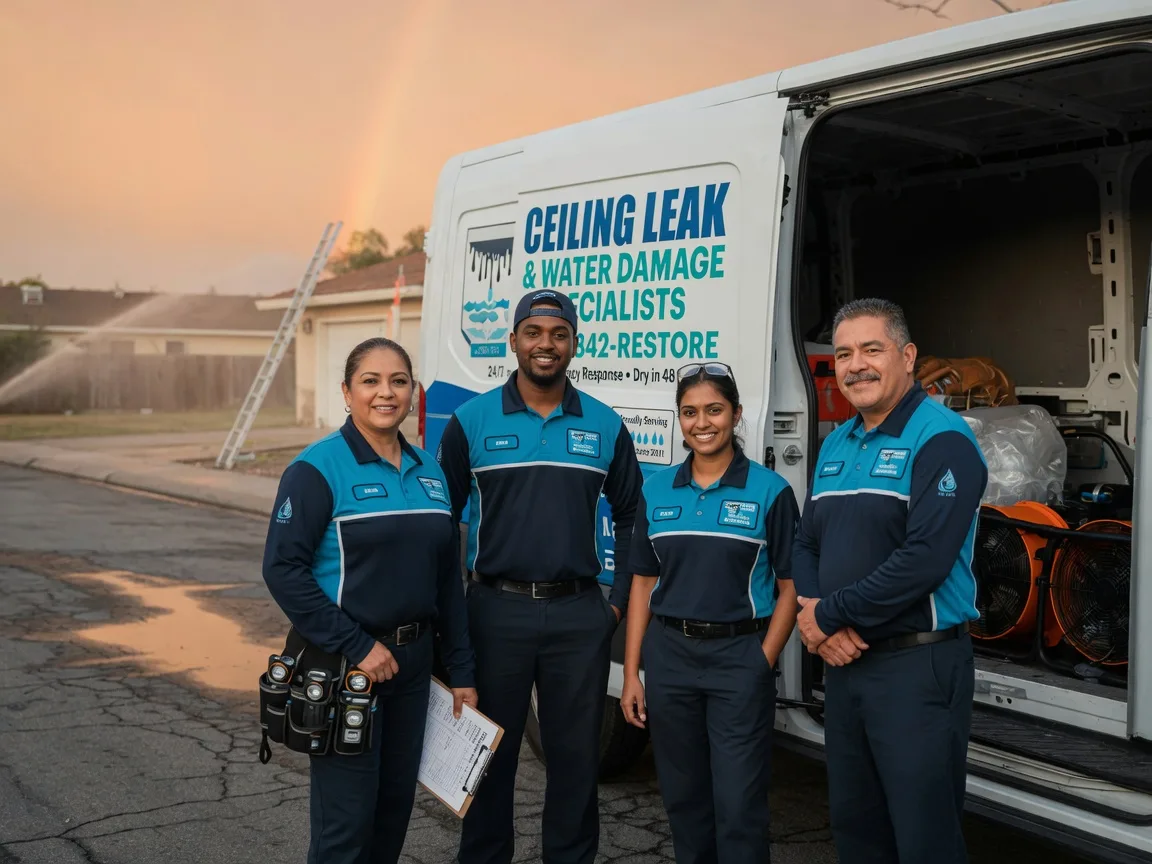 Ceiling Leak Cleanup company in Basin, WY
